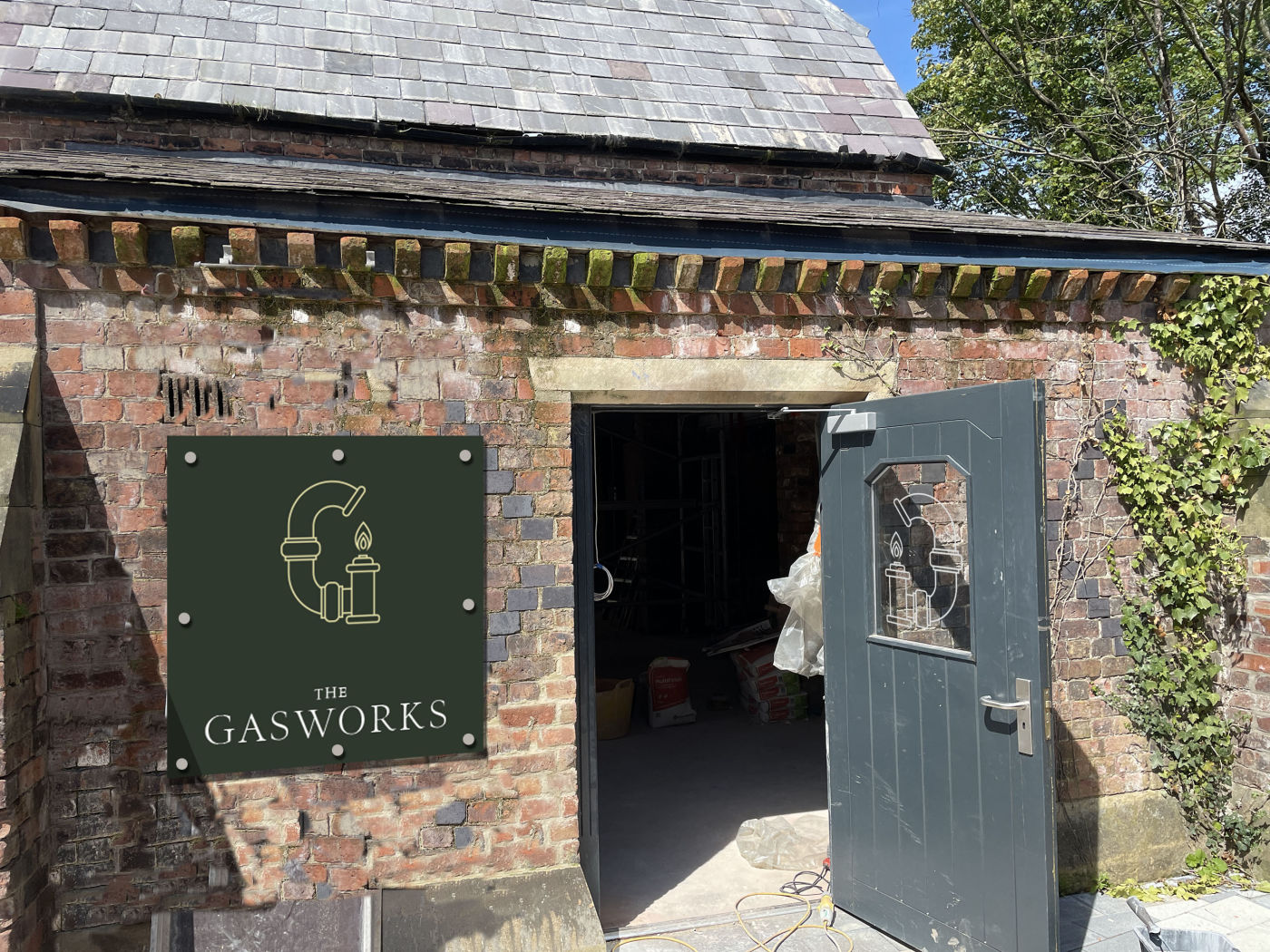 Cafe sign design merseyside